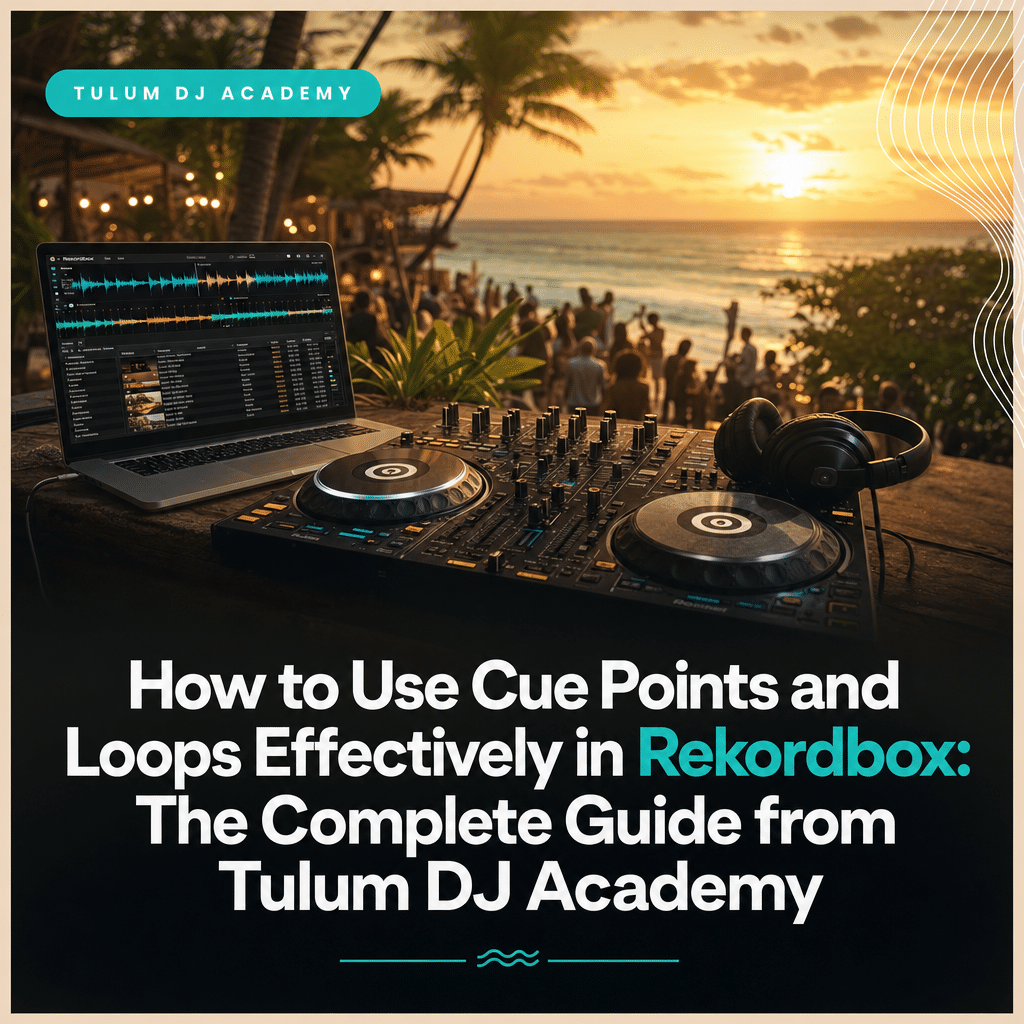 How to Use Cue Points and Loops Effectively in Rekordbox: The Complete Guide from Tulum DJ Academy